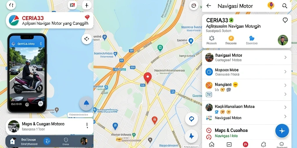 Antarmuka pengguna CERIA33 yang intuitif dan fungsional.