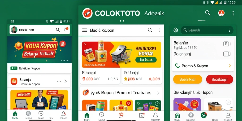 Tampilan antarmuka COLOKTOTO yang bersih dan mudah digunakan.